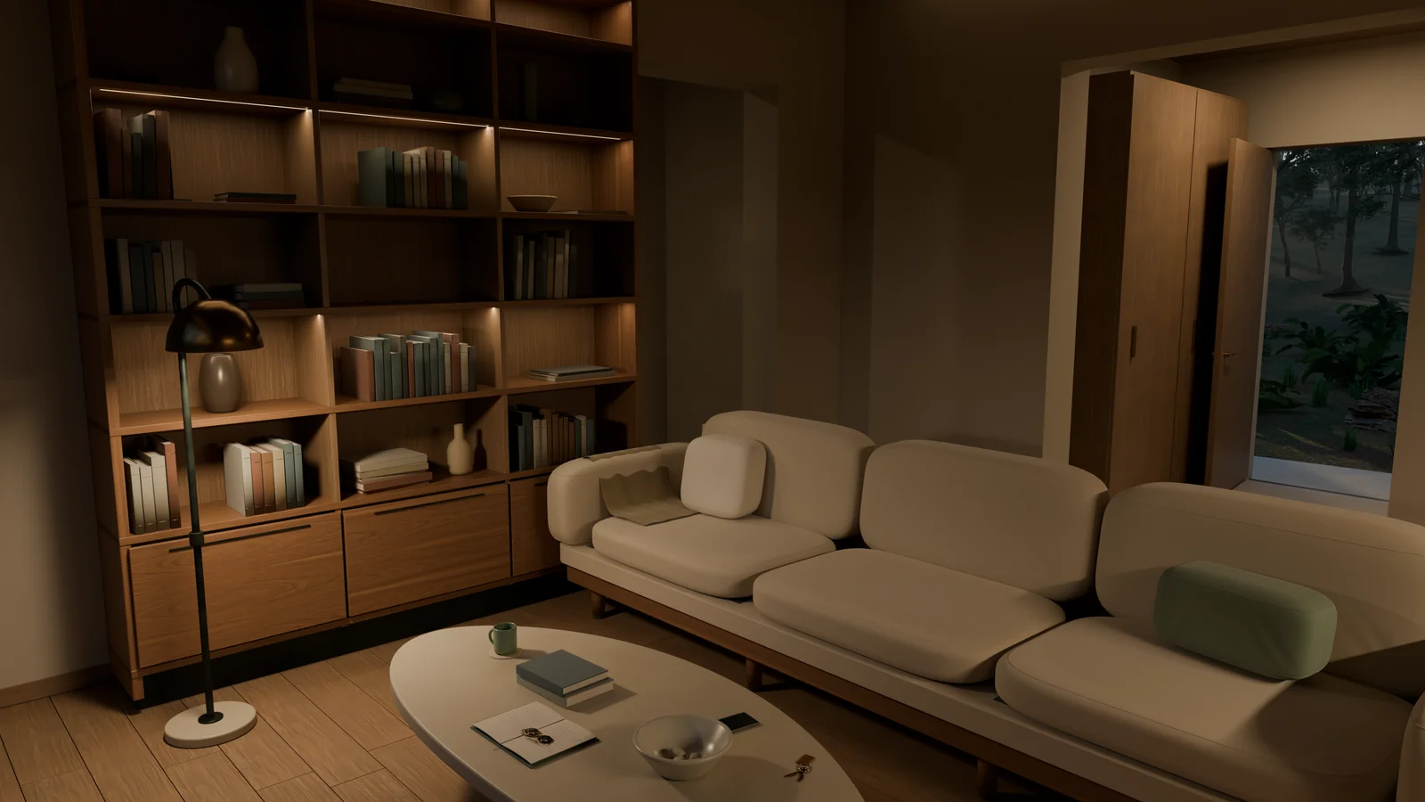 Solace Garden House：家居室内
